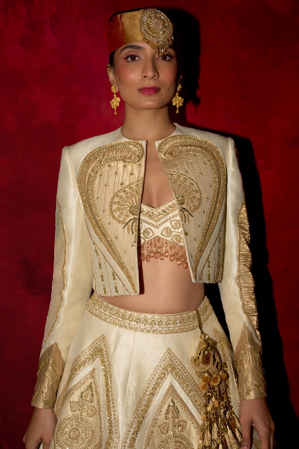 ‘Sona Shankh’ Lehenga