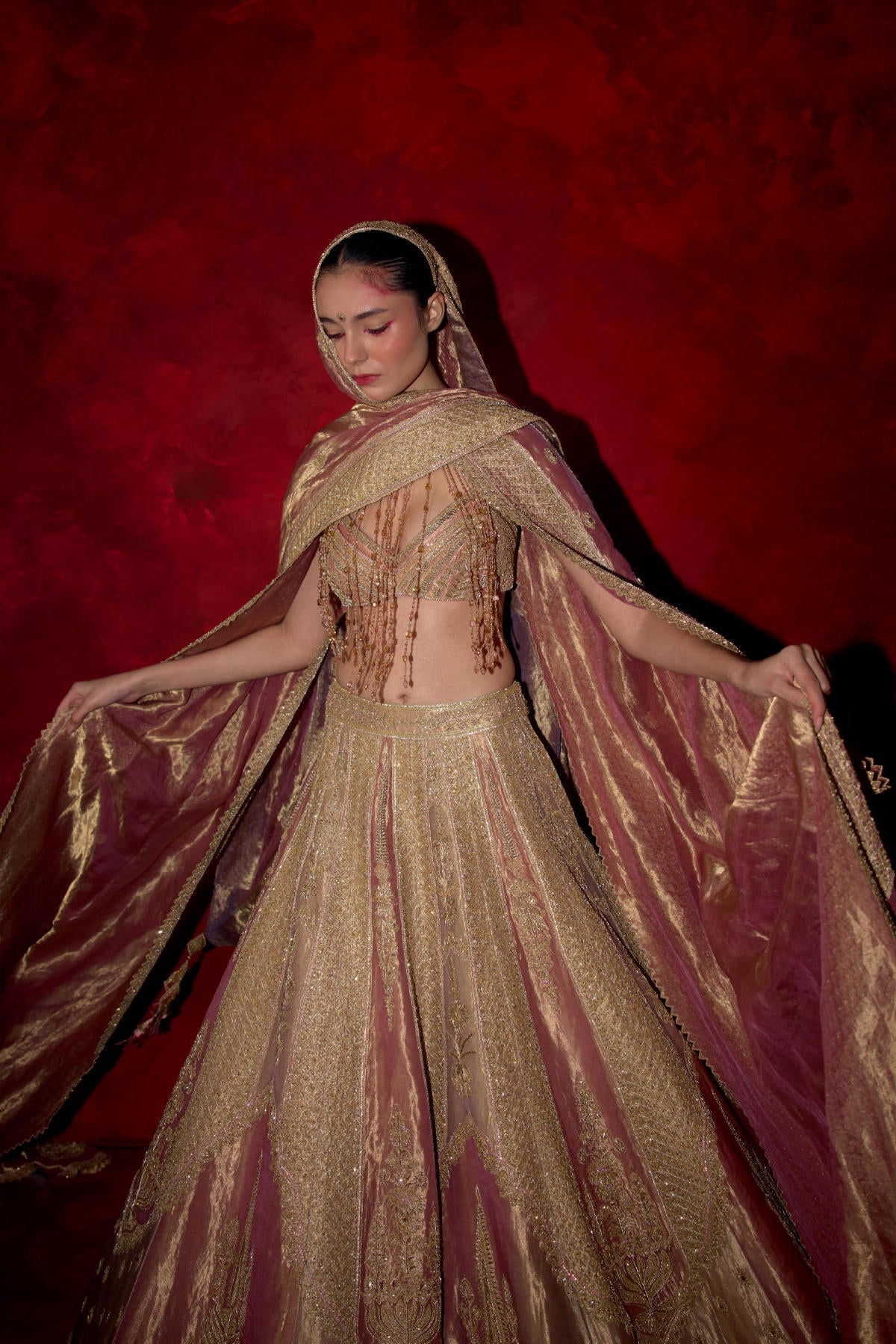 ‘Gulabi Ishq’ Lehenga