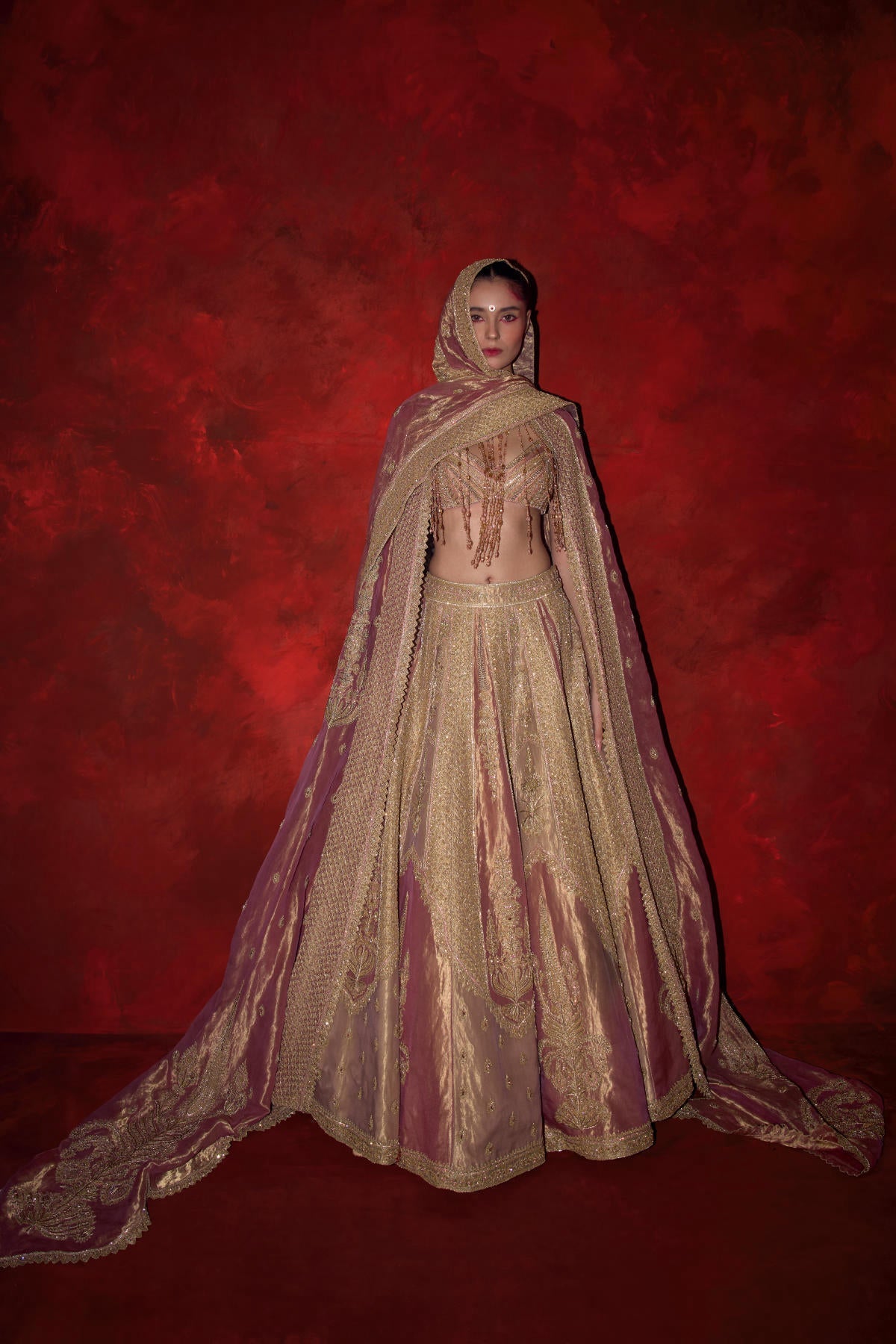 ‘Gulabi Ishq’ Lehenga