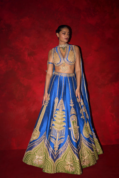 ‘Neel Nagma’ Lehenga