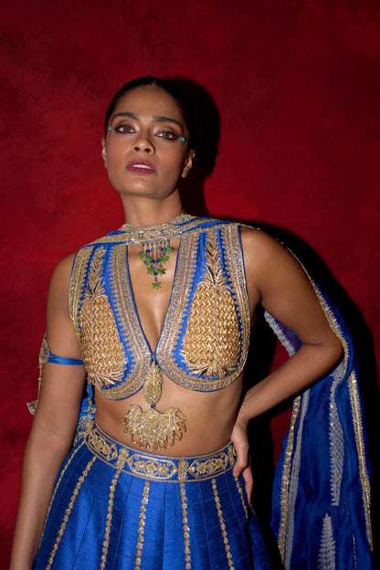 ‘Neel Nagma’ Lehenga