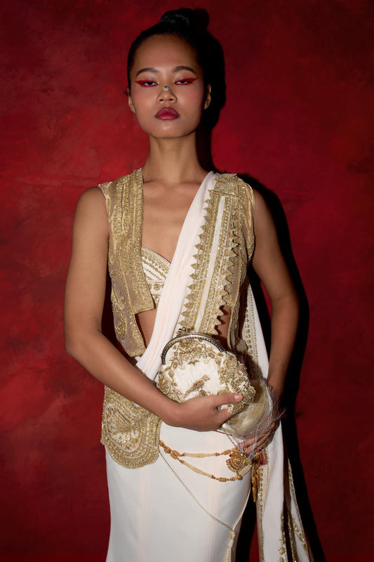 ‘Voice Of The Sea’ Saree