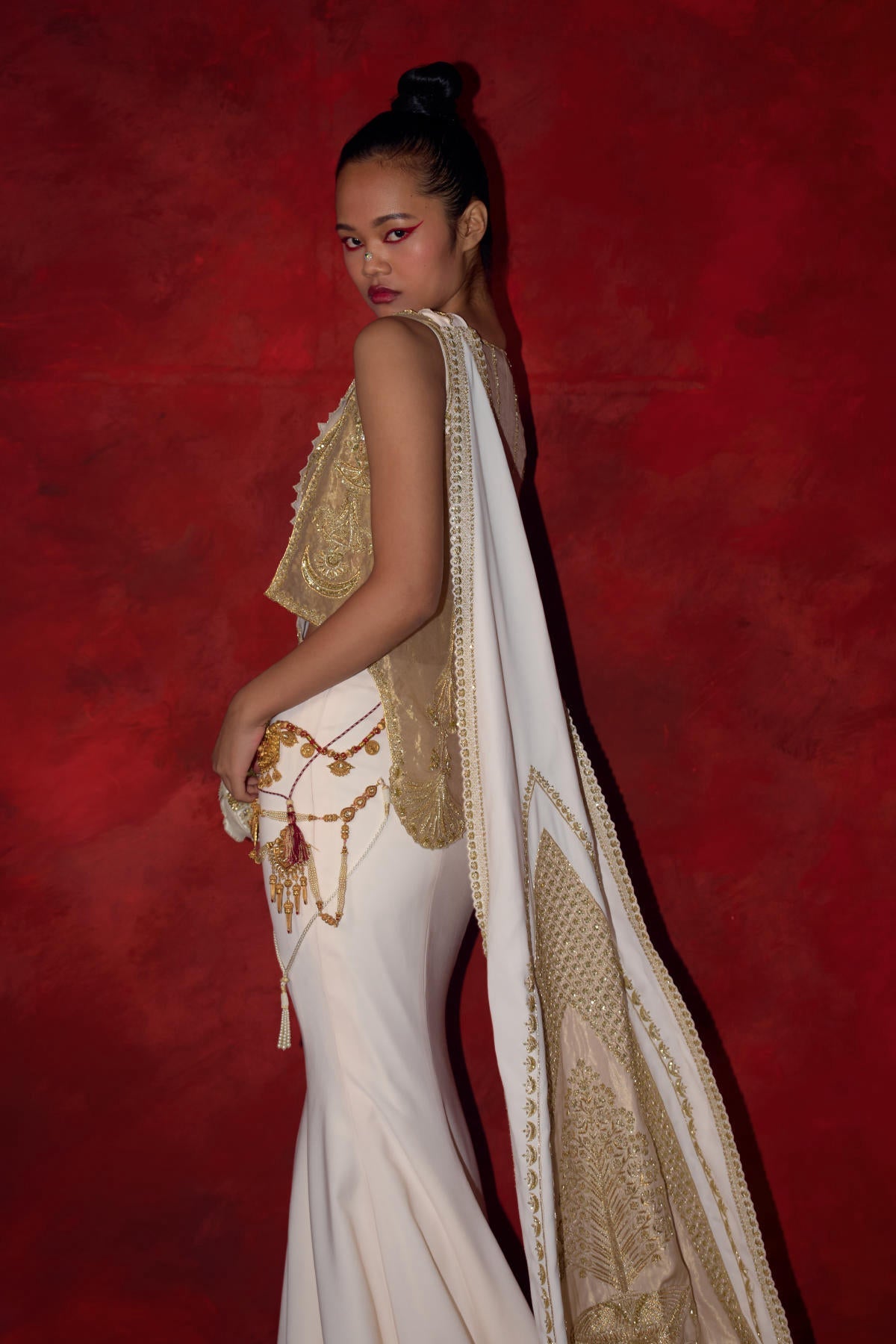 ‘Voice Of The Sea’ Saree