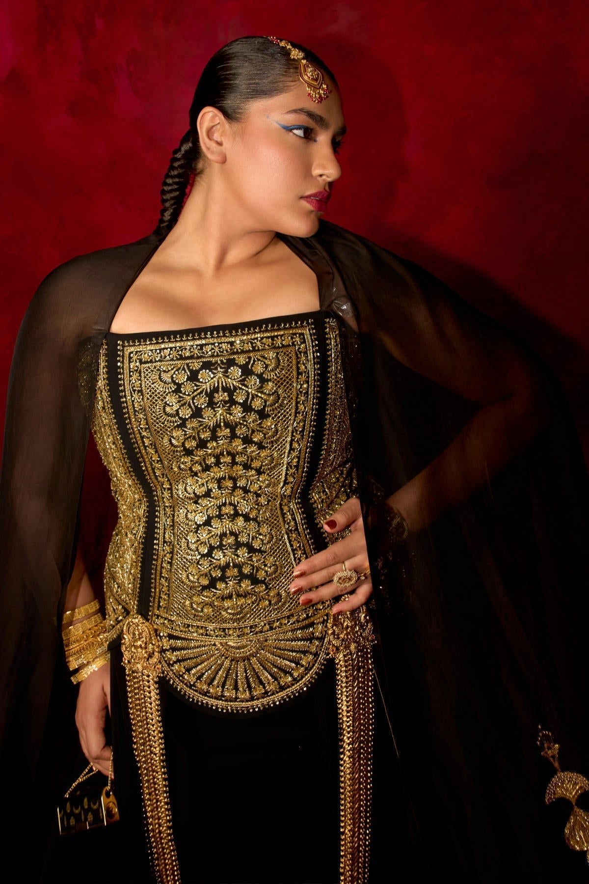 ‘Sunehri Jalpari’ Fusion Set