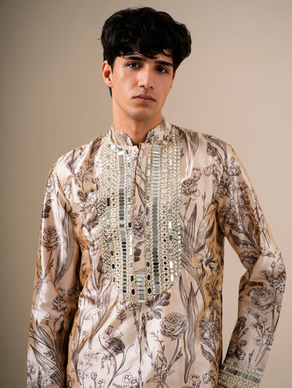 Reflections in Bloom Kurta Set