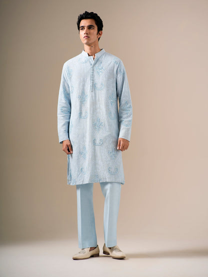 Azure Noor Kurta Set