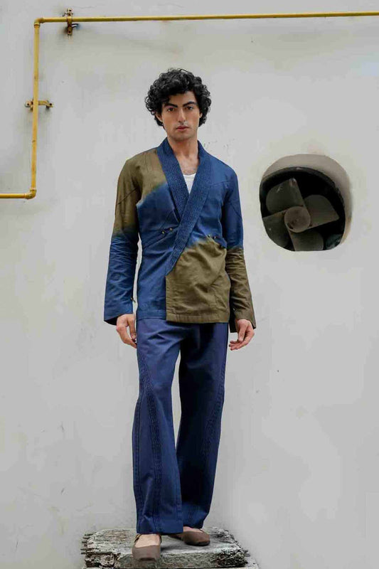 Teal & Olive Shacket set