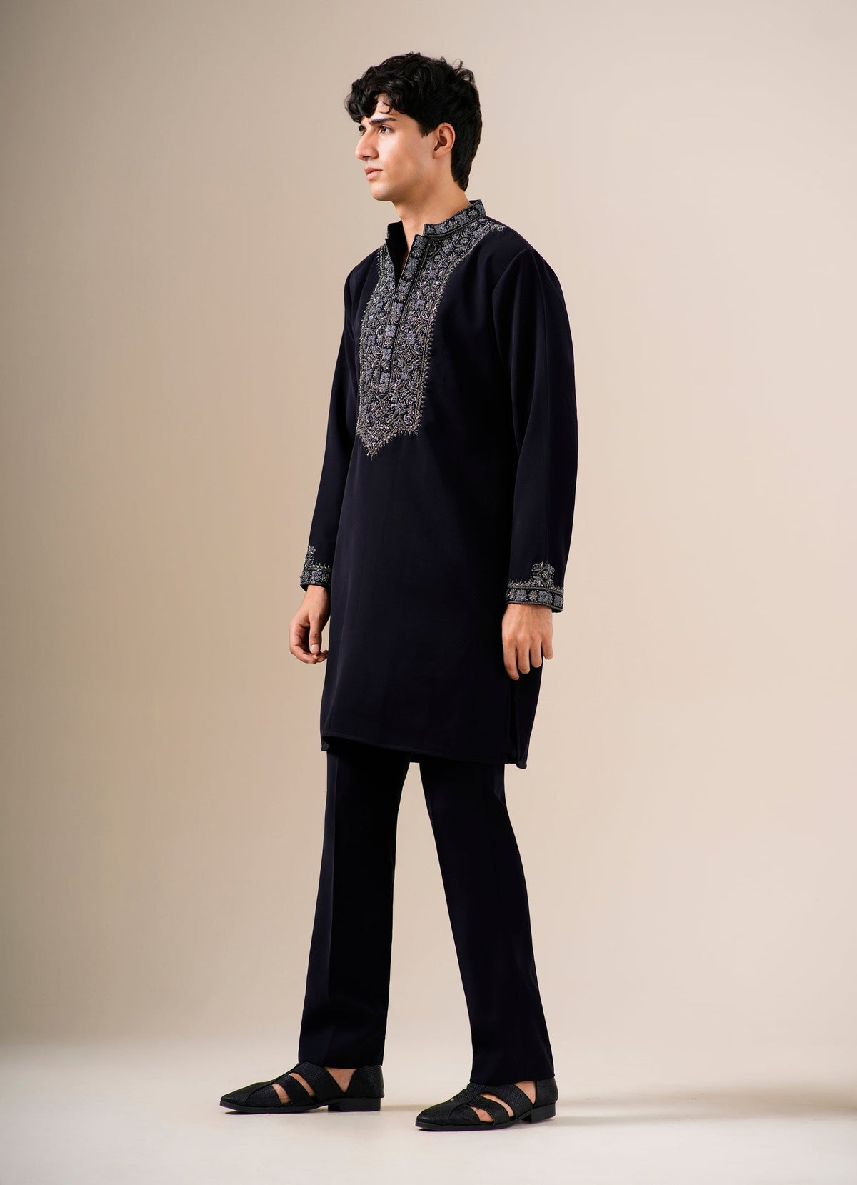 Imperial Noir Kurta Set