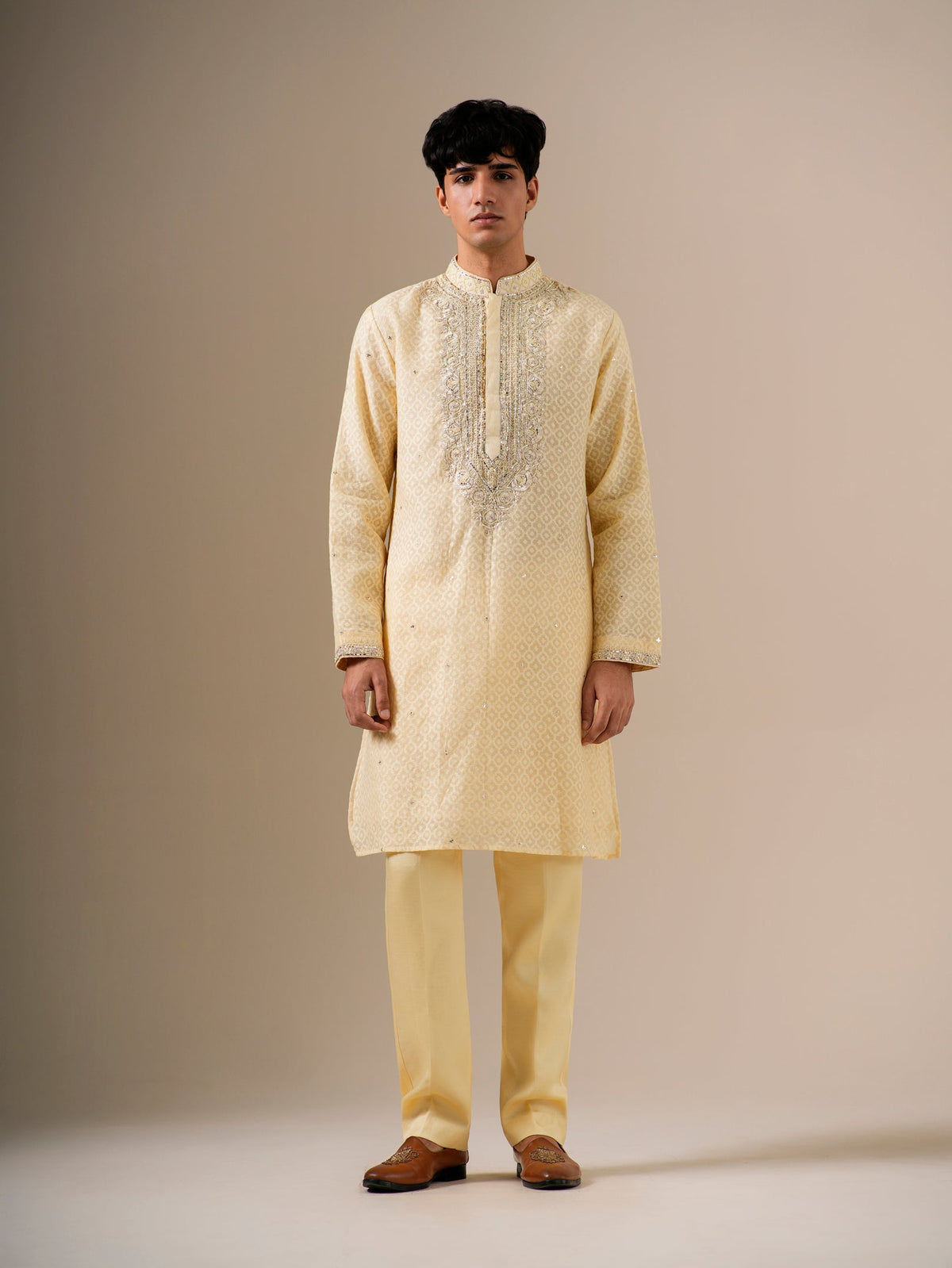 Amber Mukaish Kurta Set