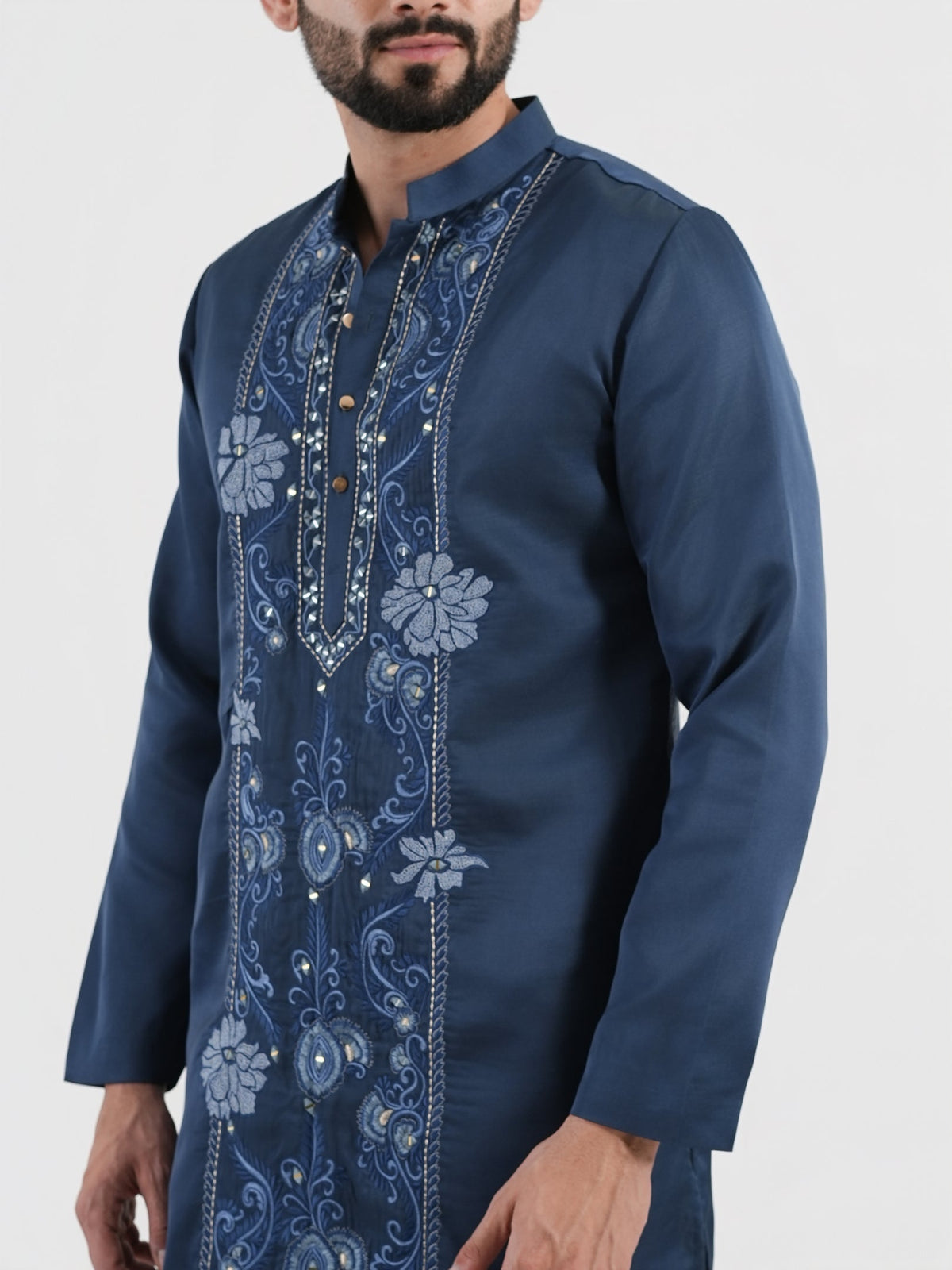 Blue Dahlia Kurta Set