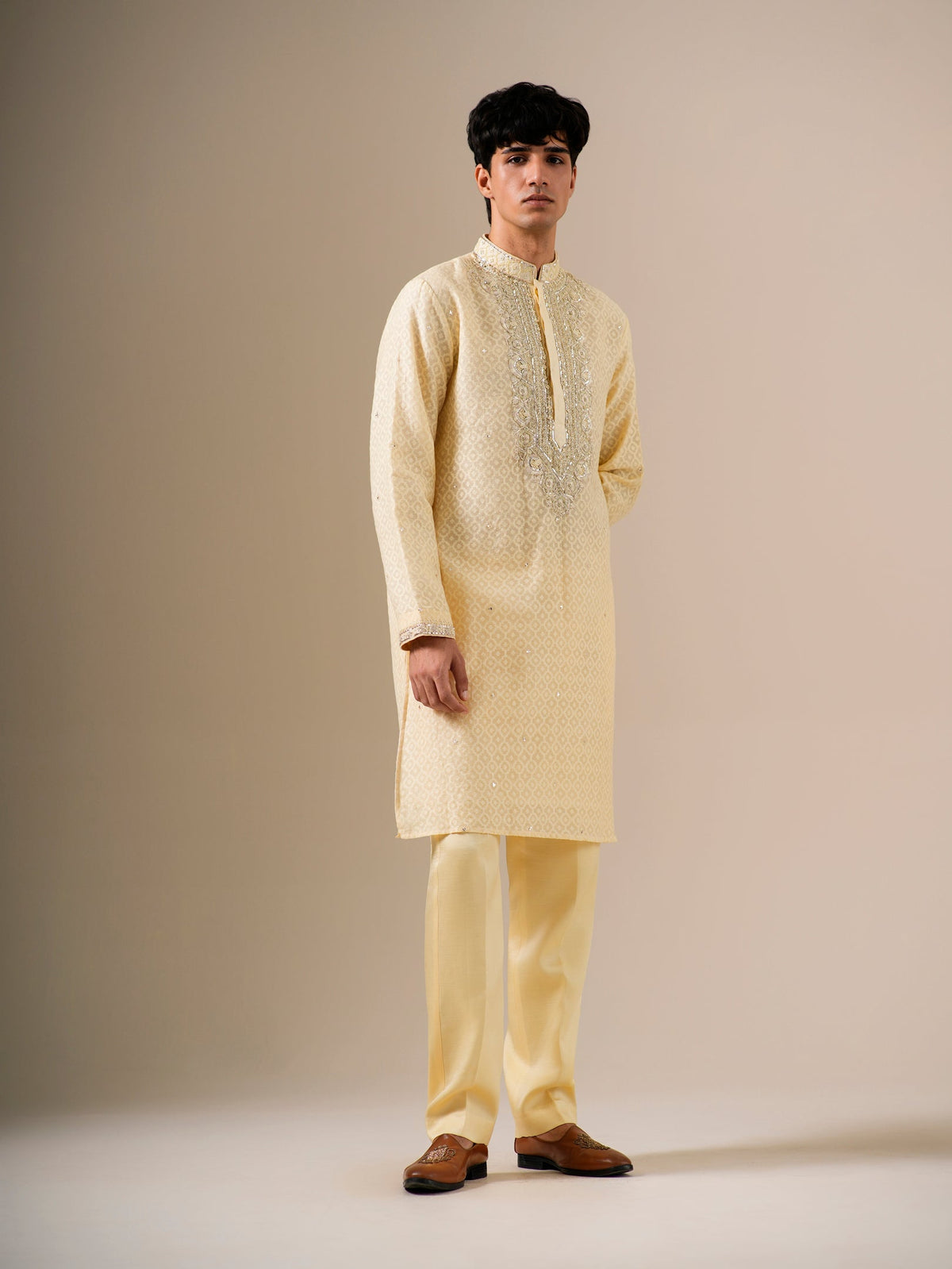 Amber Mukaish Kurta Set