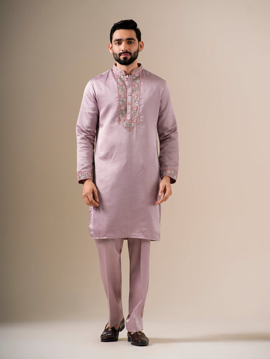 Dusky Rose Jardin Kurta Set