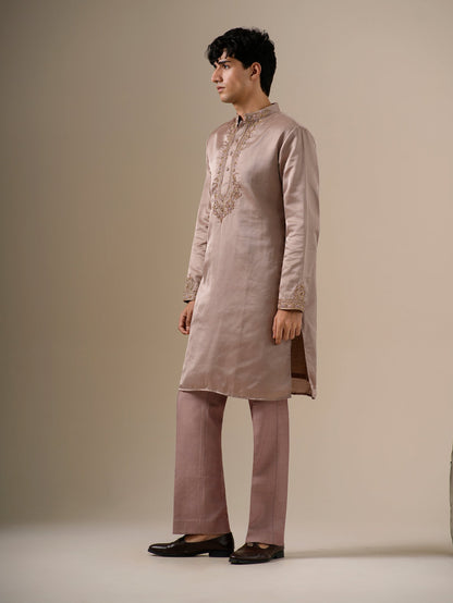 Mehfil Mauve Kurta Set