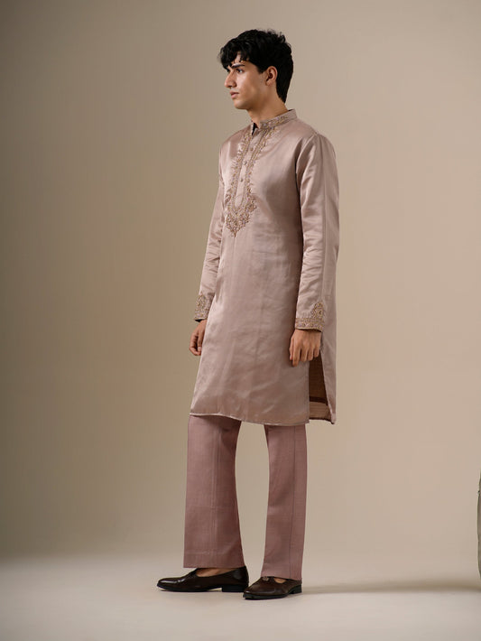 Mehfil Mauve Kurta Set