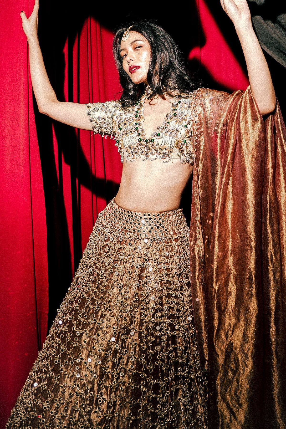 Tarakini Lehenga Set