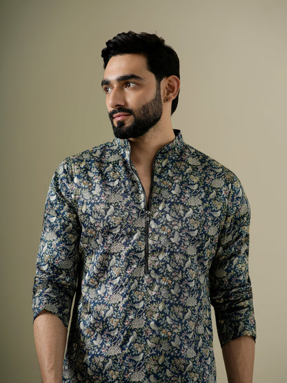 Blue Eden Kurta Set