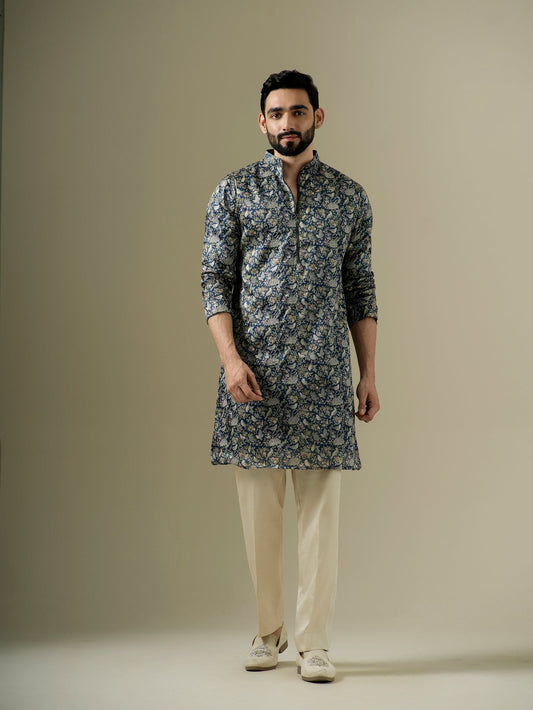 Blue Eden Kurta Set