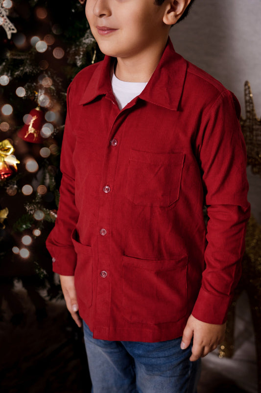 CRIMSON  - BOYS SHIRT