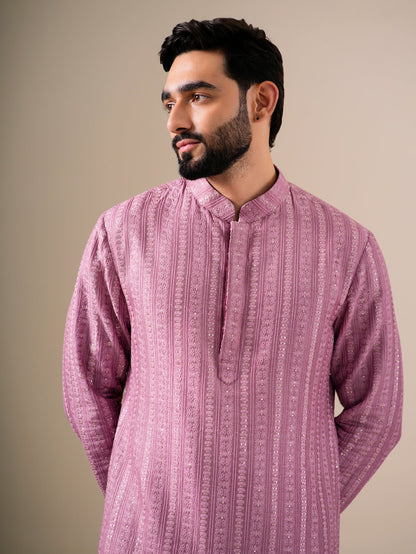 Mauve Twilight Kurta Set