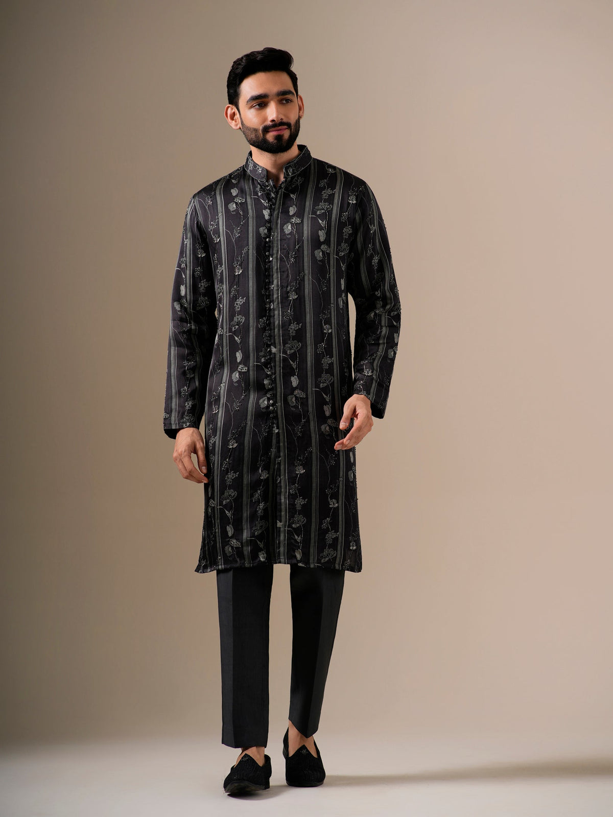 Charcoal Mist Kurta Set