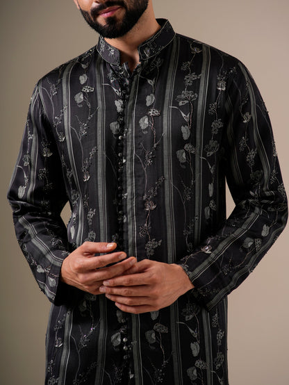 Charcoal Mist Kurta Set