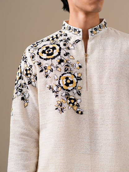 Ivory Tapestry Kurta Set