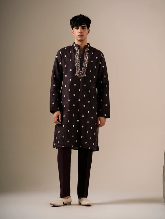 Cacao Majesty Kurta Set