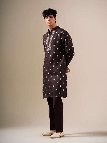 Cacao Majesty Kurta Set