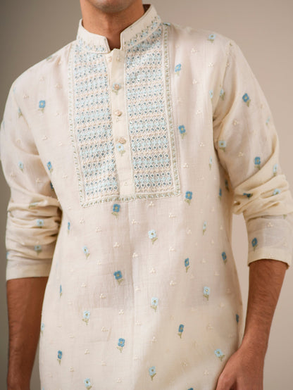 Sky Petal Kurta Set