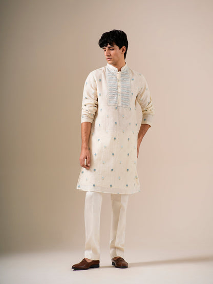 Sky Petal Kurta Set