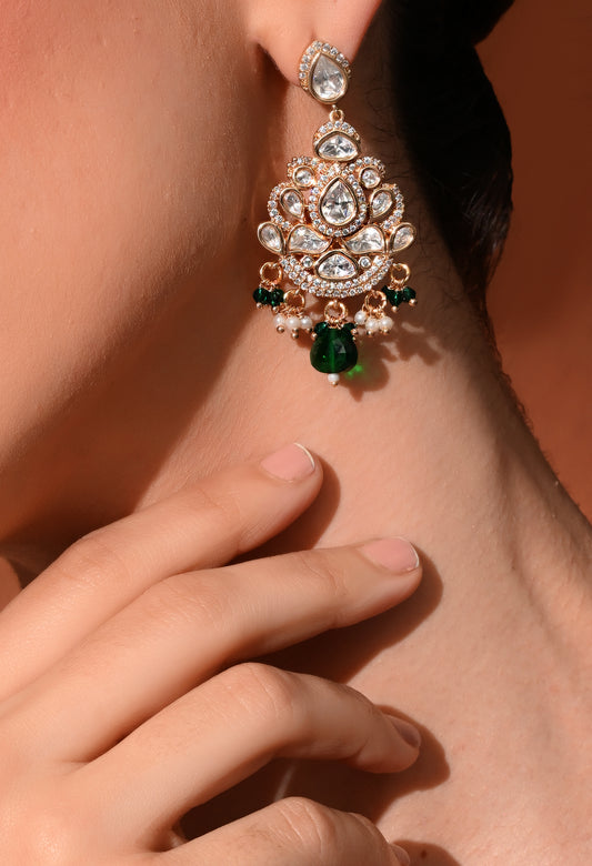 Gold plated ethnic  earings