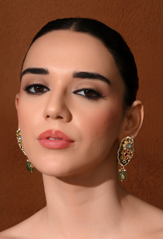 Gold plated ethnic   earings
