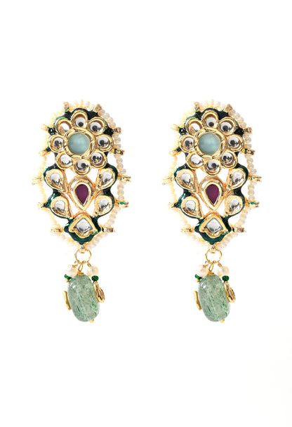 Gold plated ethnic   earings