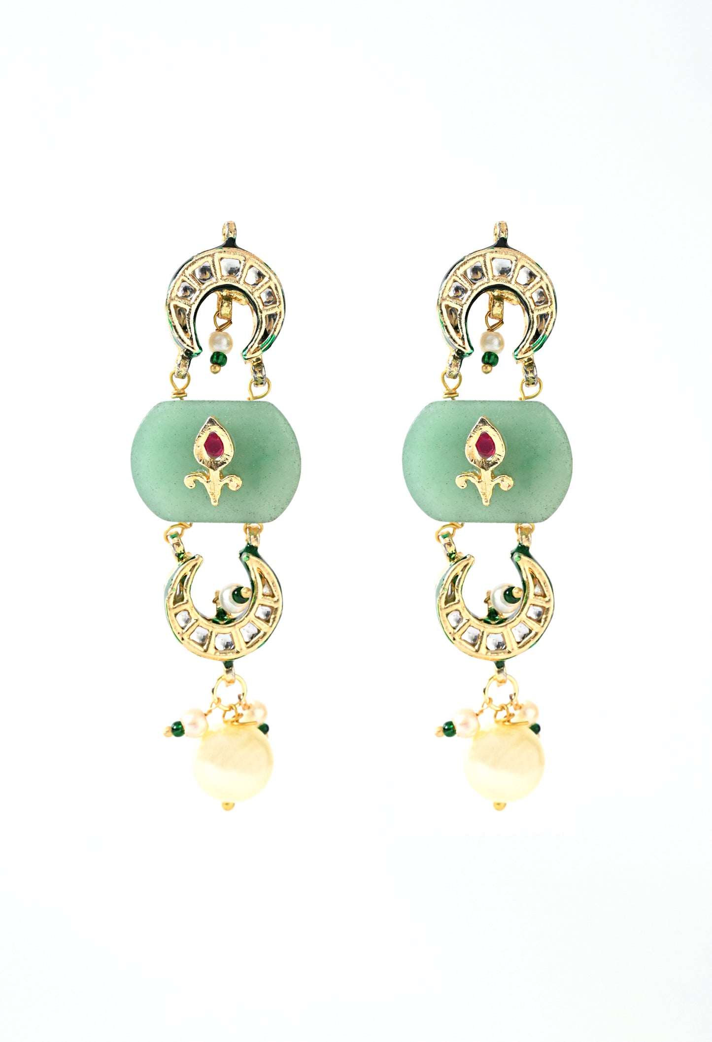 Gold plated ethnic  earings