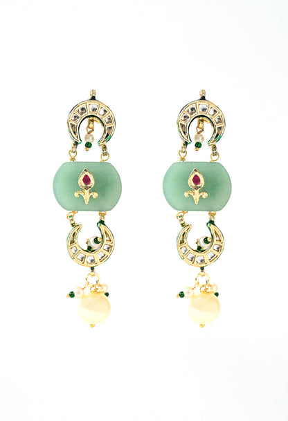 Gold plated ethnic  earings