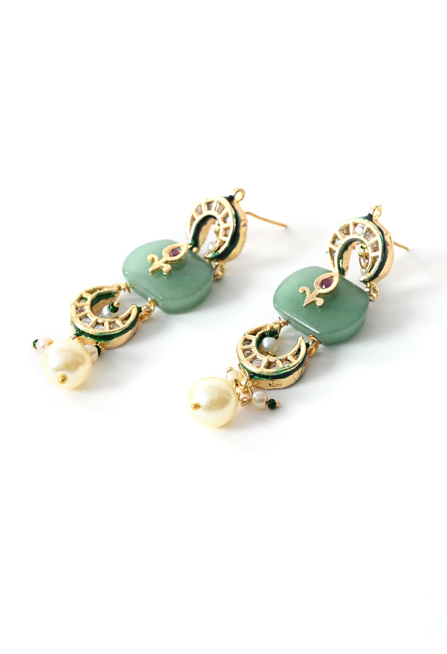 Gold plated ethnic  earings
