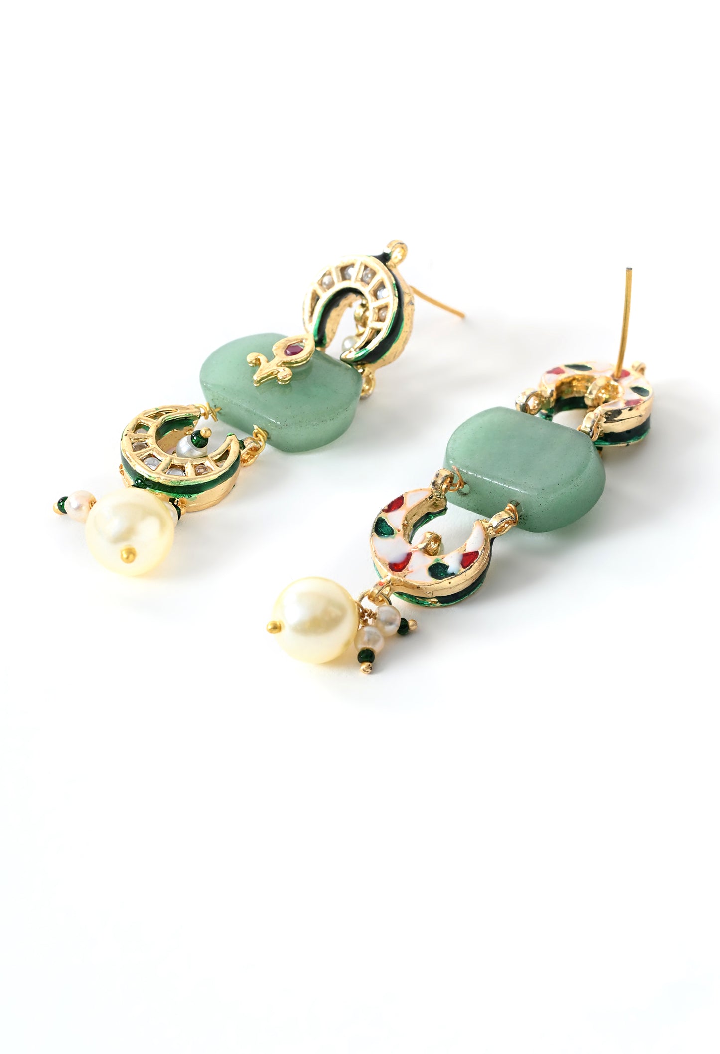 Gold plated ethnic  earings