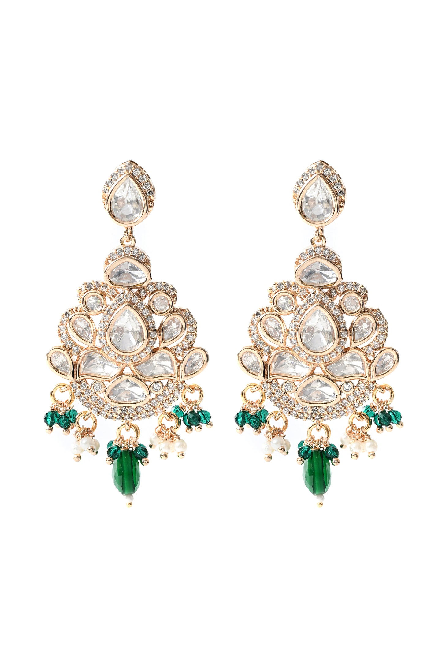 Gold plated ethnic  earings