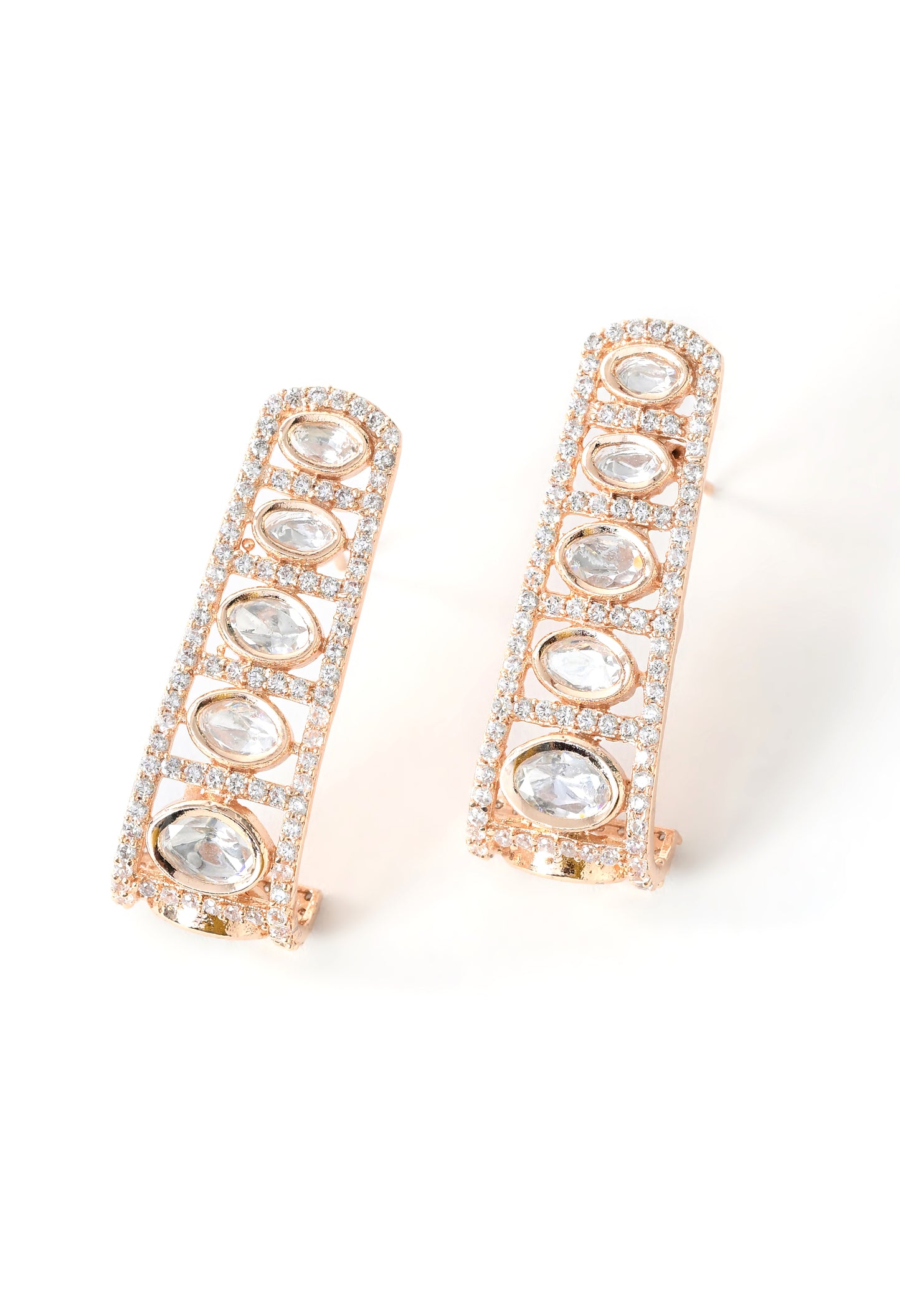 Gold plated ethnic earings