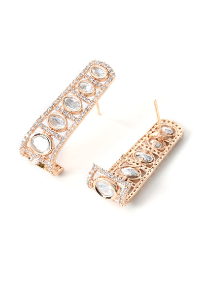 Gold plated ethnic earings