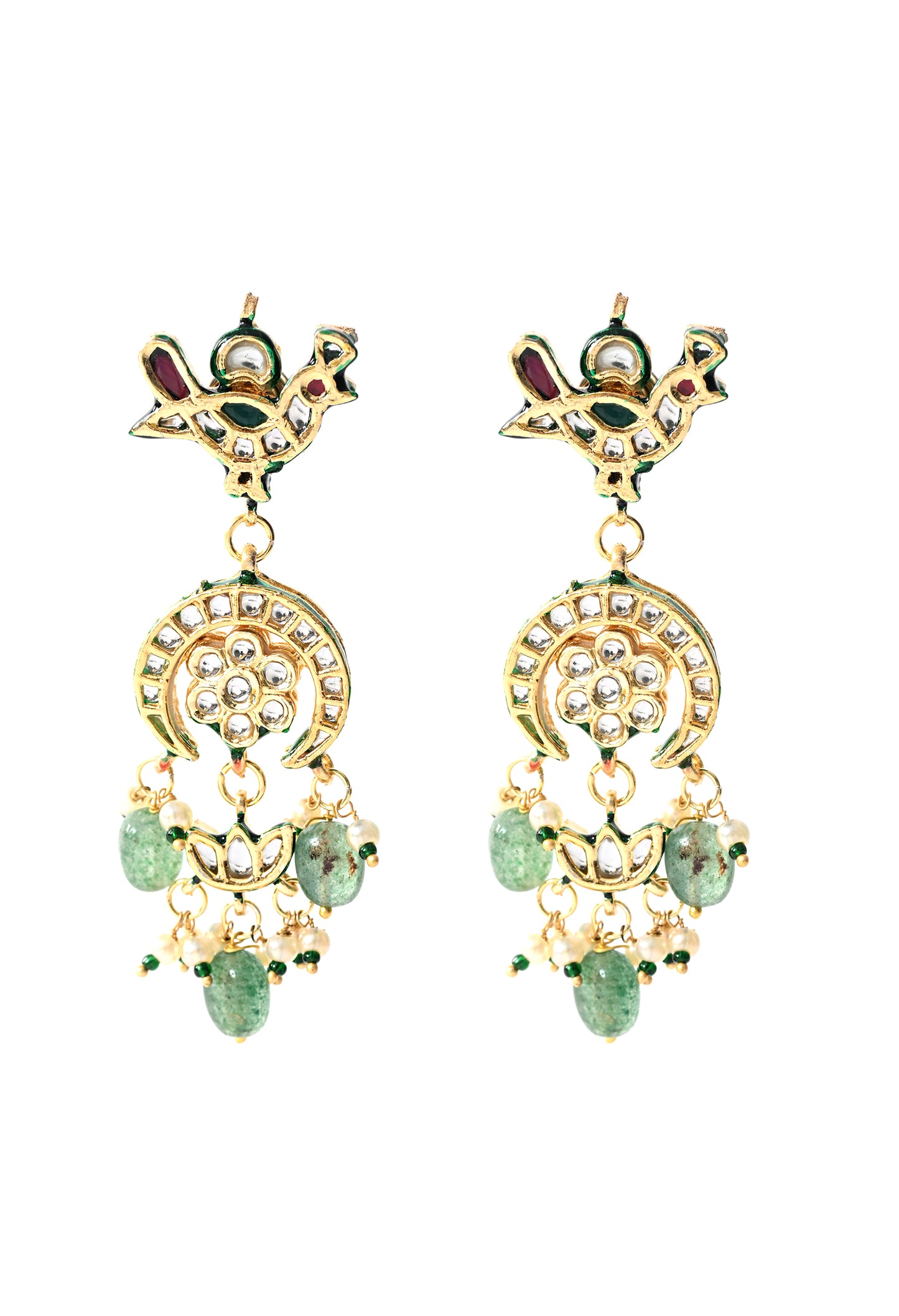 Gold plated ethnic   earings