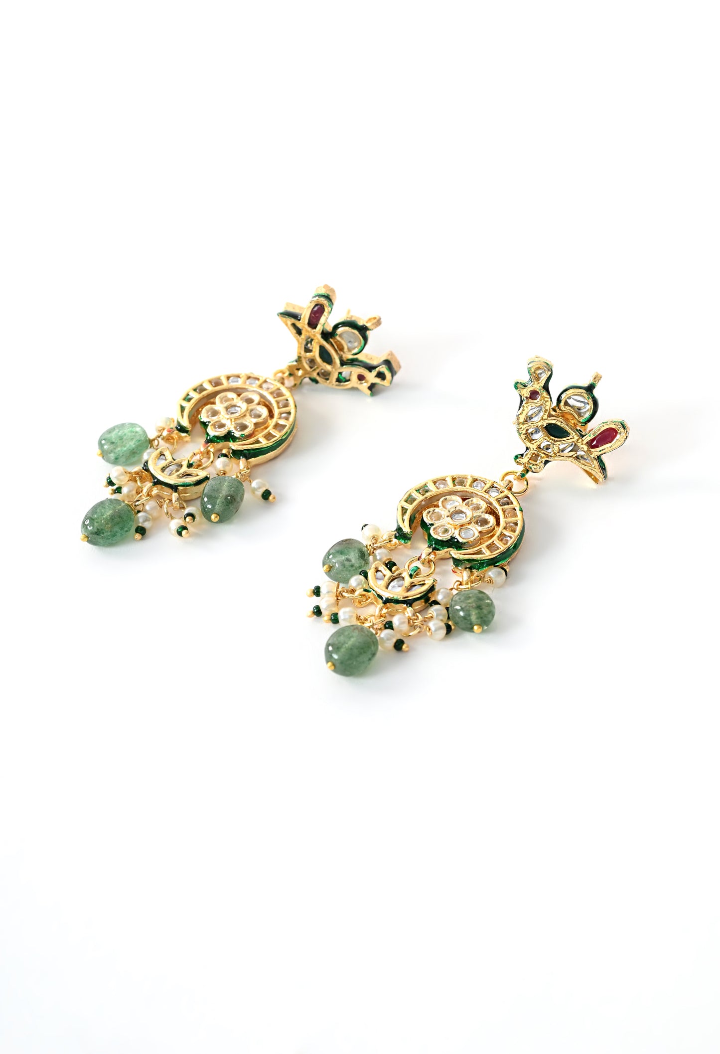 Gold plated ethnic   earings