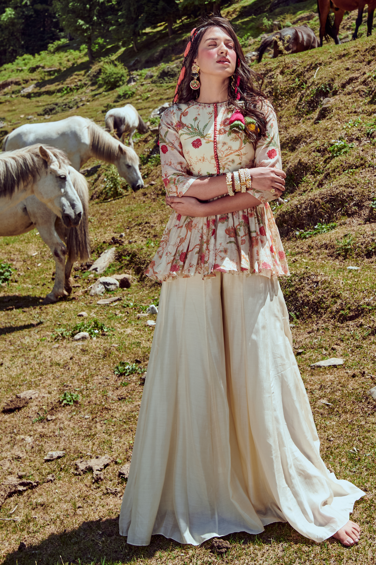Ivora Buy Ivora Peplum Set Online | Designer Ethnic Sets Australia