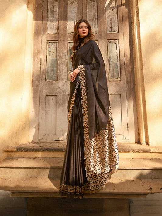 The 'Only Yours' Saree in Black