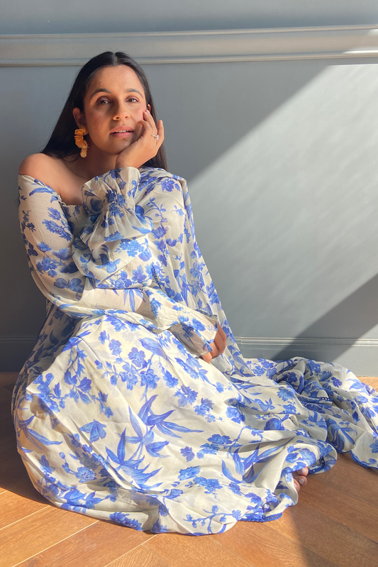 Gopalika Virmani in the ARENA SAREE SET