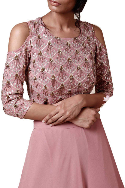 Onion pink  Crop top set
