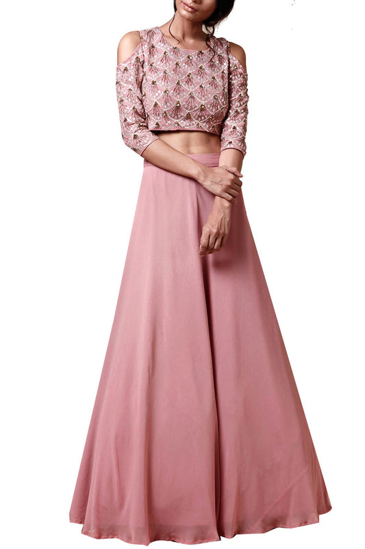 Onion pink  Crop top set