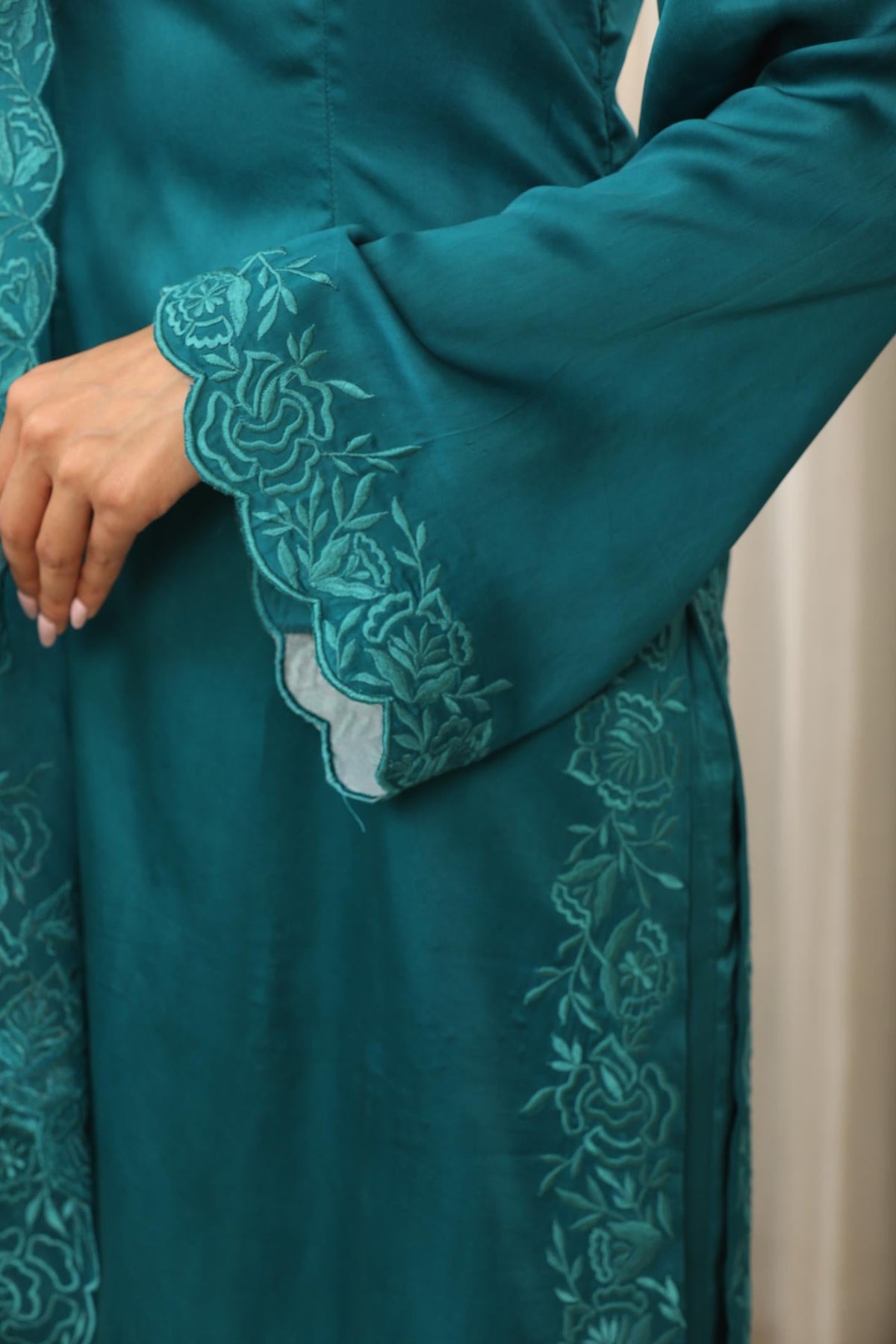 Teal Richa Long Set