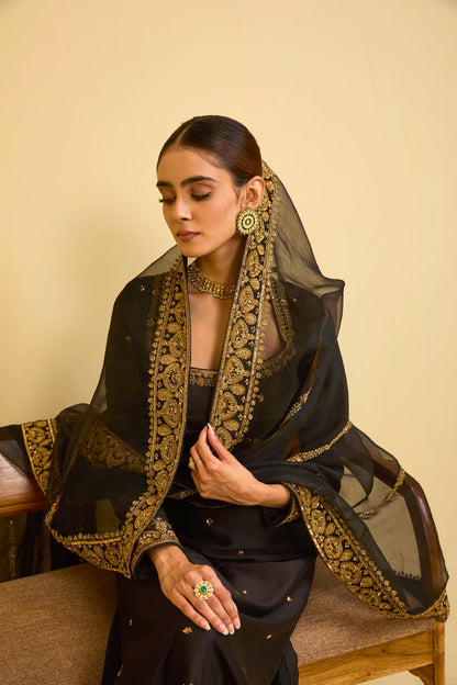 Black Kurta Set
