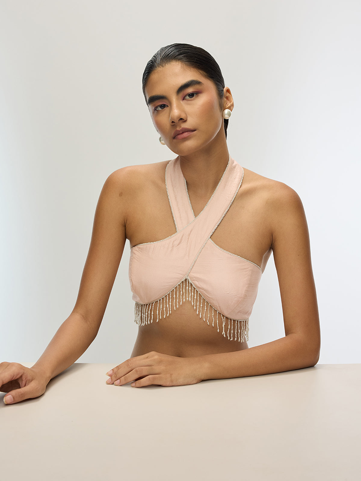 The Rosé Blouse